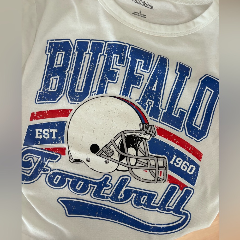 Buffalo Bills Crop T-Shirt
